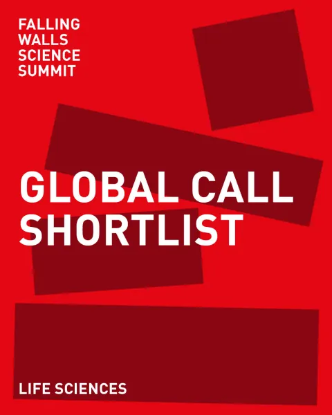 Falling Walls Science Summit — Global Call Shortlist poster over a concept illustration mapping robustness across neuromechanics, soft matter, and robotics, with a flying squirrel, robotic salamander, and cheetah